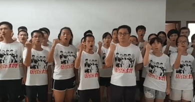 Presos políticos na China