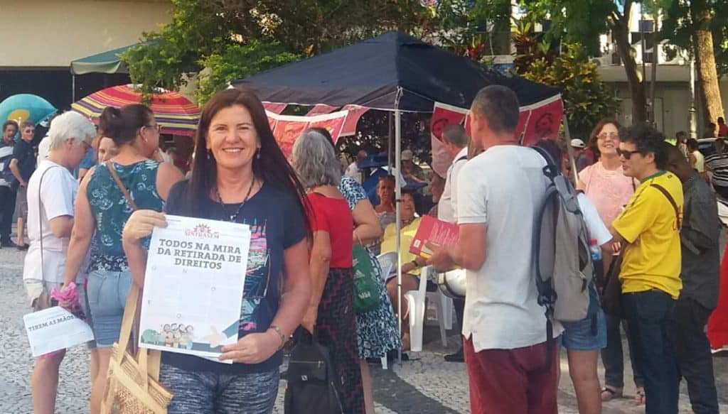 PT 39 anos - Florianópolis/SC - DAP dialogando com a população