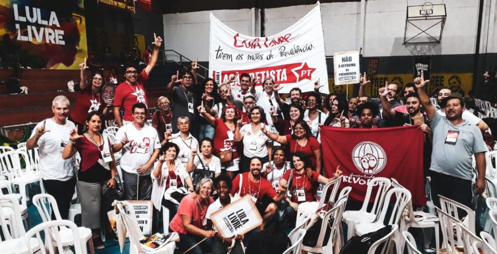 Reunião do DAP durante o encontro