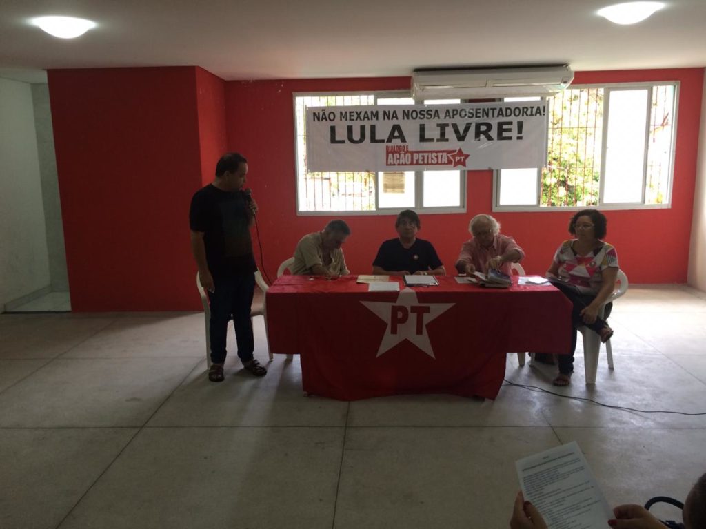 Mesa do encontro