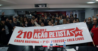 Lançamento Nacional da chapa 210