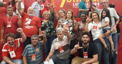 Bancada do DAP no Congresso do PT de Minas