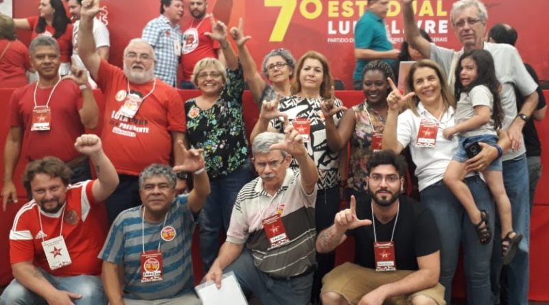 Bancada do DAP no Congresso do PT de Minas