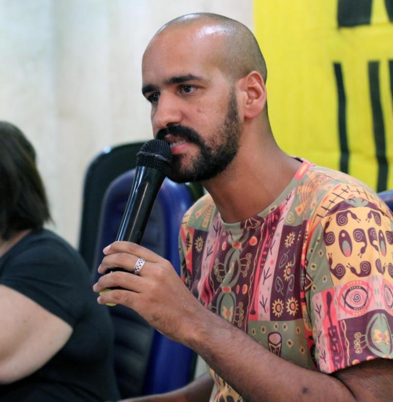Joelson Souza, militante da causa negra