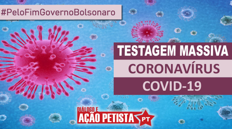 Testagem da covid-19 em massa