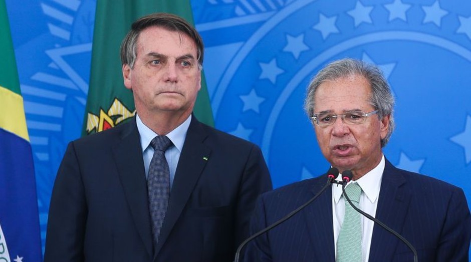 Bolsonaro e Paulo Guedes