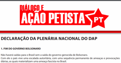 foto da declaração da PlenDAP