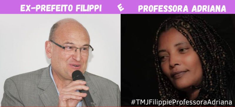 Filippi e Professora Adriana