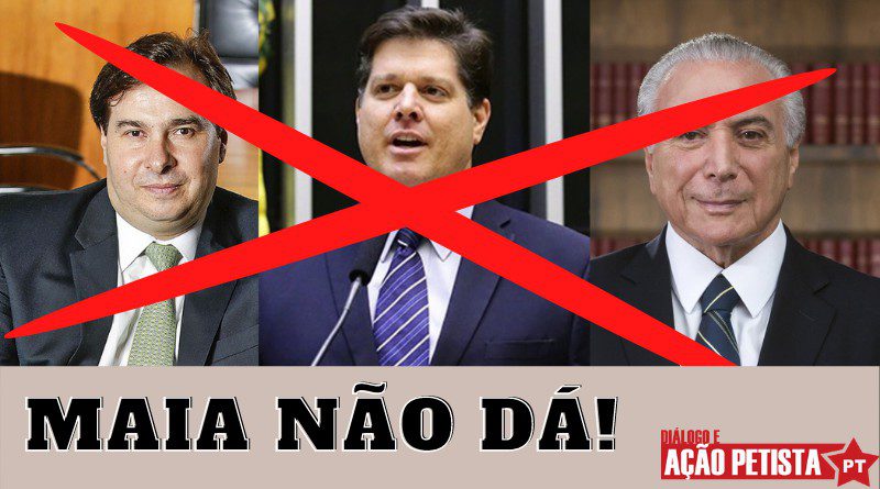 Maia não dá