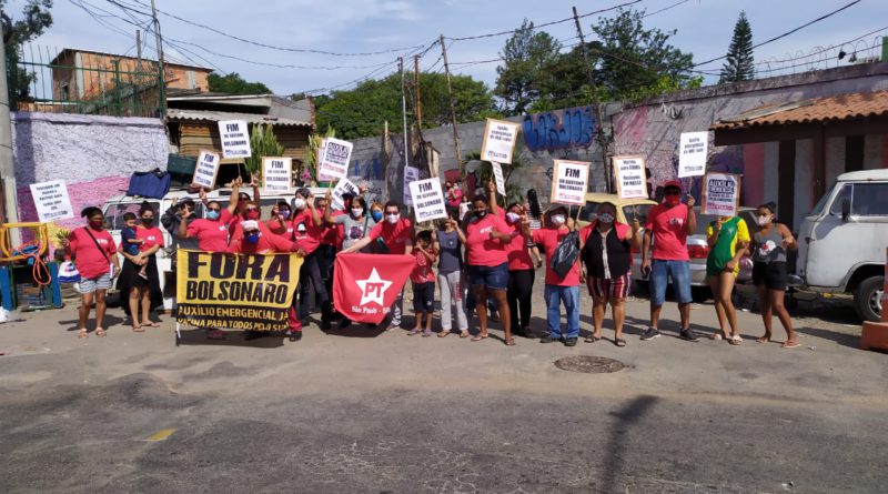 ocupaçào douglas rodrigues no 1o de maio de 2021