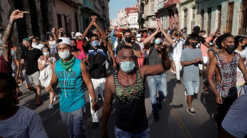 Protestos em Cuba 11/07/2021