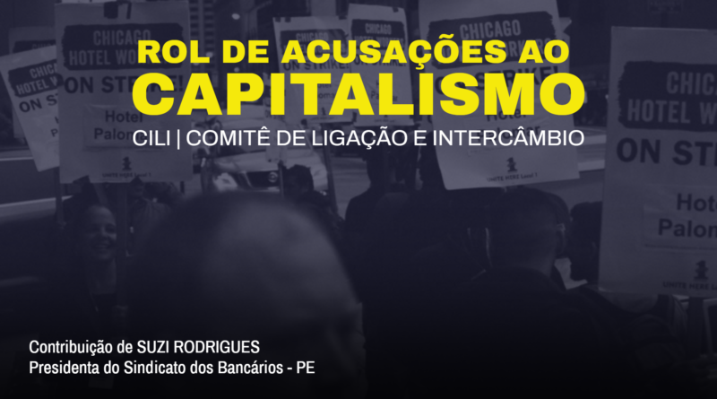 Rol de acusações - Contribuição ao setor bancário