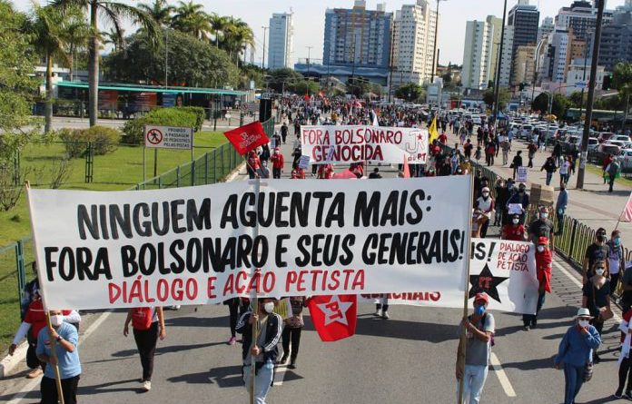 imagem fora bolsonaro